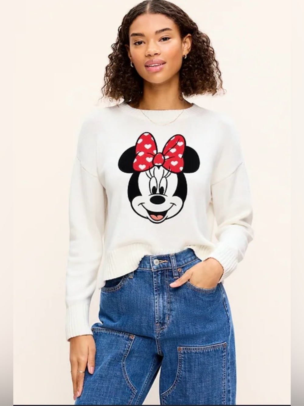 NWT Old Navy x Disney Minnie Mouse Sweater Size Medium